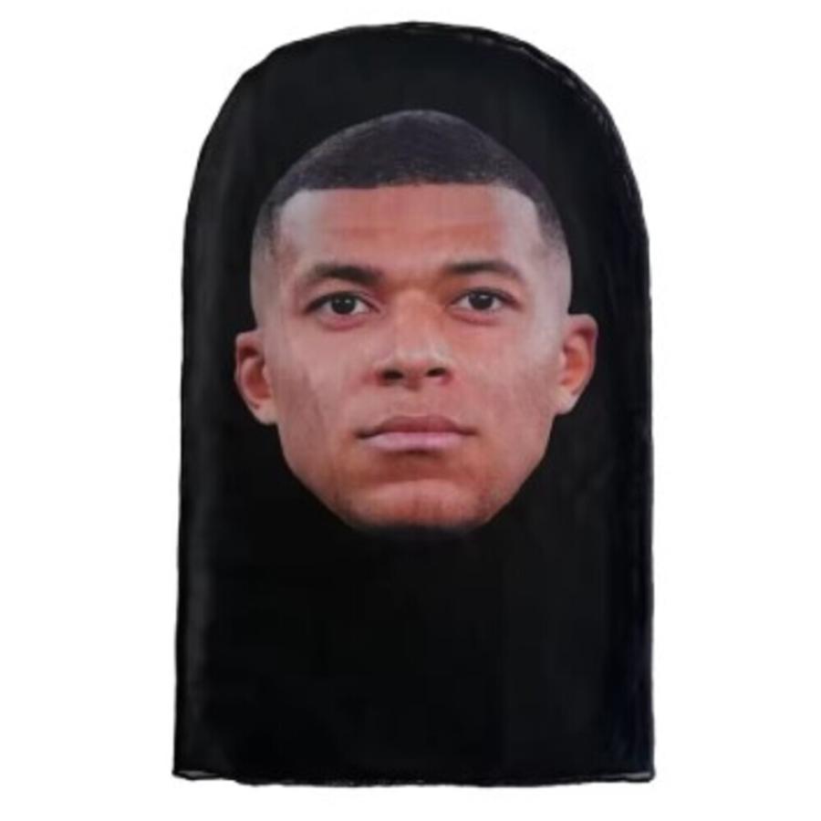 面白い 3D プリントマスク 仮面 メッシュ ハロウィン 仮装 コスプレ 衣装 キリアン・エムバペ