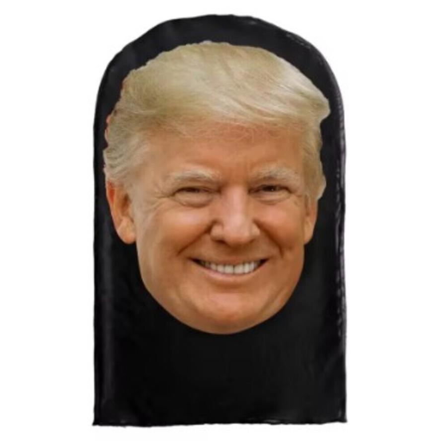 プリントマスク 仮面 メッシュ 通気性 コスプレ 被り物 外国 有名人 大統領トランプ  トランプ02