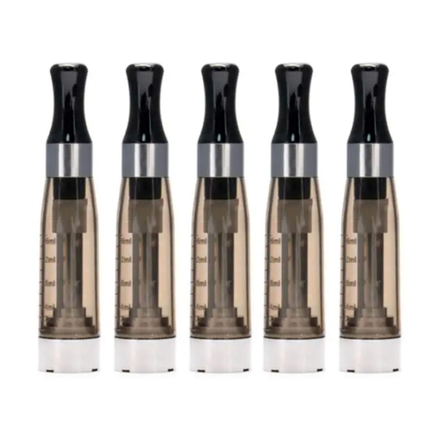 アトマイザー 交換用 カートリッジ x6 ce4 CE5+ 電子タバコ コイル交換可能  ブラック