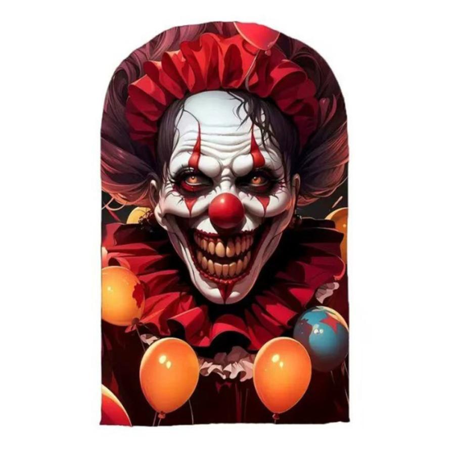 ハロウィン 3D仮面 ホラー 被り物 鬼 フェイス プリントマスク メッシュ コスプレ ジョーカー