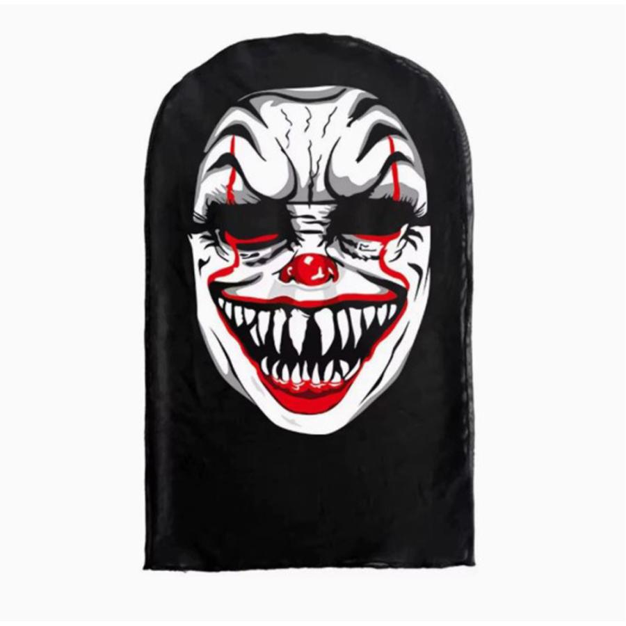 3D プリント 仮面 ホラー 被り物 ジョーカー ハロウィン フェイス マスク メッシュ コスプレ ピエロ