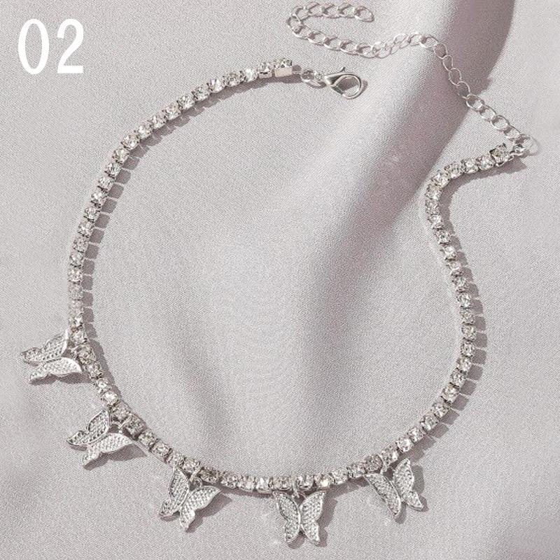 キューバ バタフライ ネックレス 蝶々 ペンダント  ジュエリー ファッション アクセサリー| 02