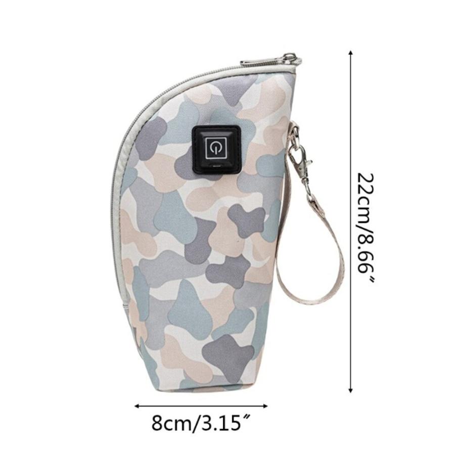 バッテリー ケーブル 電源 ポート USB 充電式 メモリ ポータブル type  グレー-USB