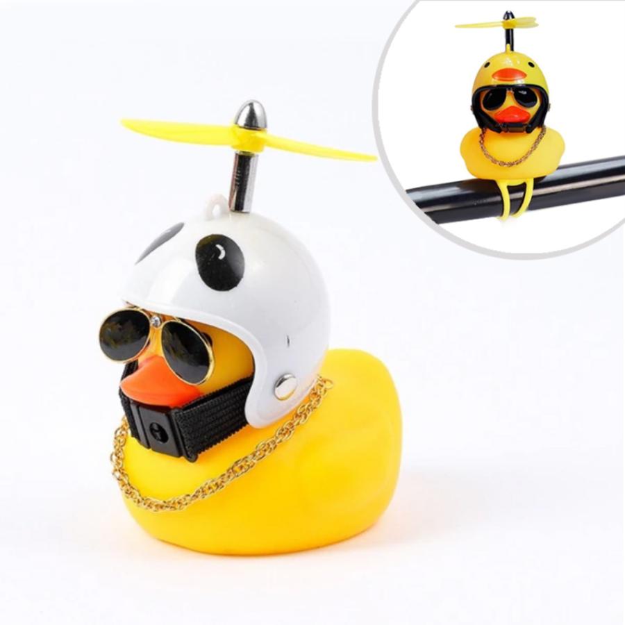 バイク 自転車 かわいい 子供 アヒル ヘルメット 音が鳴る  自転車ベル パンダ