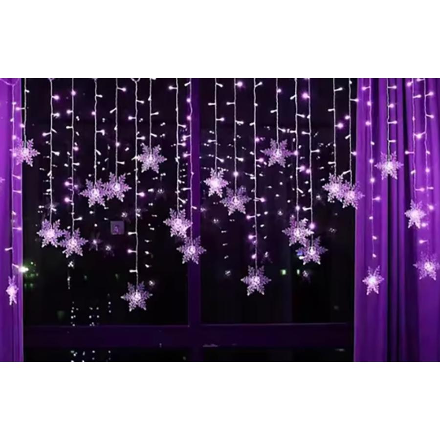 ライト led クリスマス 飾り オーナメント クリスマス飾り イルミネーション 紫110Ｖ