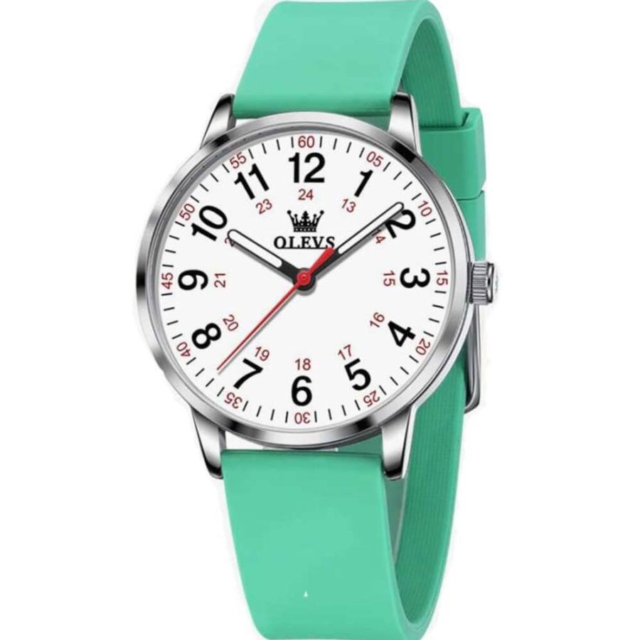 レディース おしゃれ ファッション ブルー 防水 女性用 時計 腕時計 アナログ  グリーン