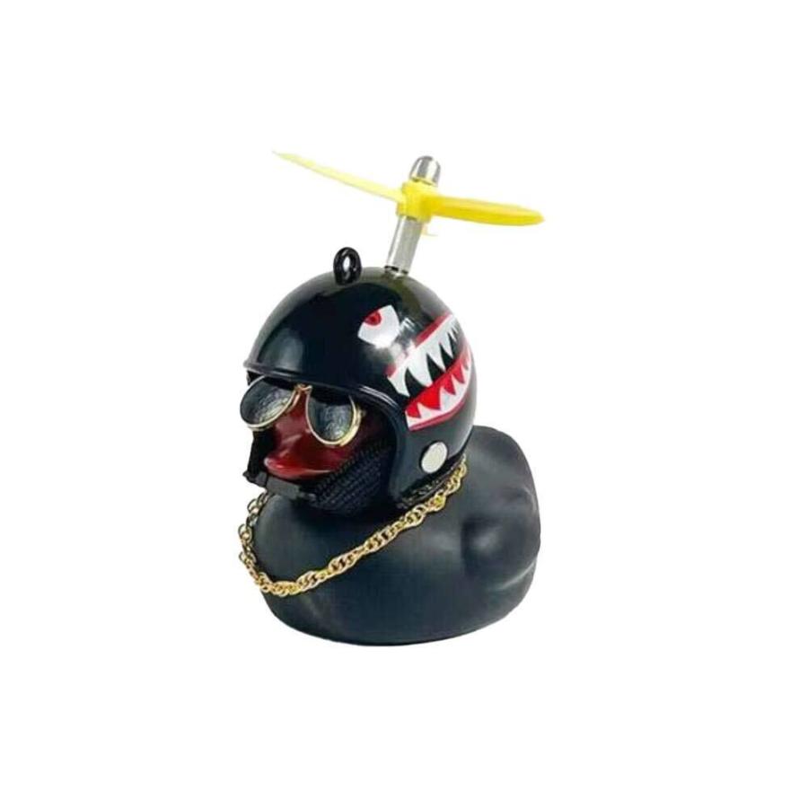 かわいい カスタム 雑貨 可愛い ロードバイク 飾り ダック 自転車グッズ プロペ  シャーク