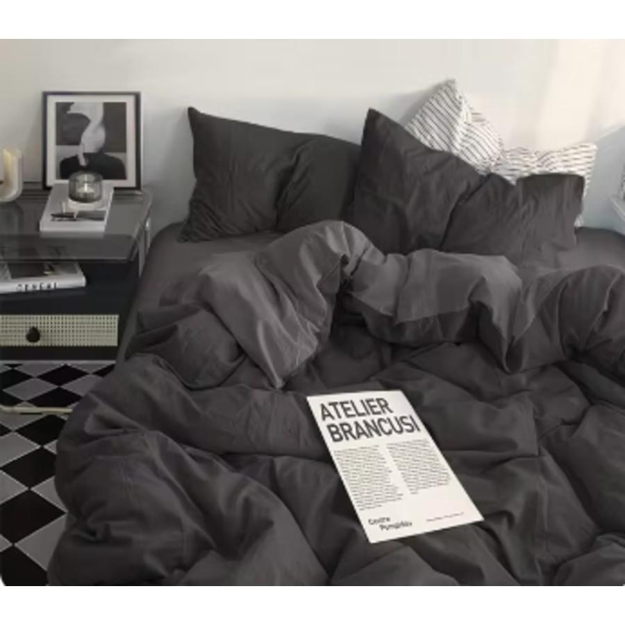 シーツカバー 寝具 キングサイズ 寝室 ベッド インテリア おしゃれ シンプル モダン グレー