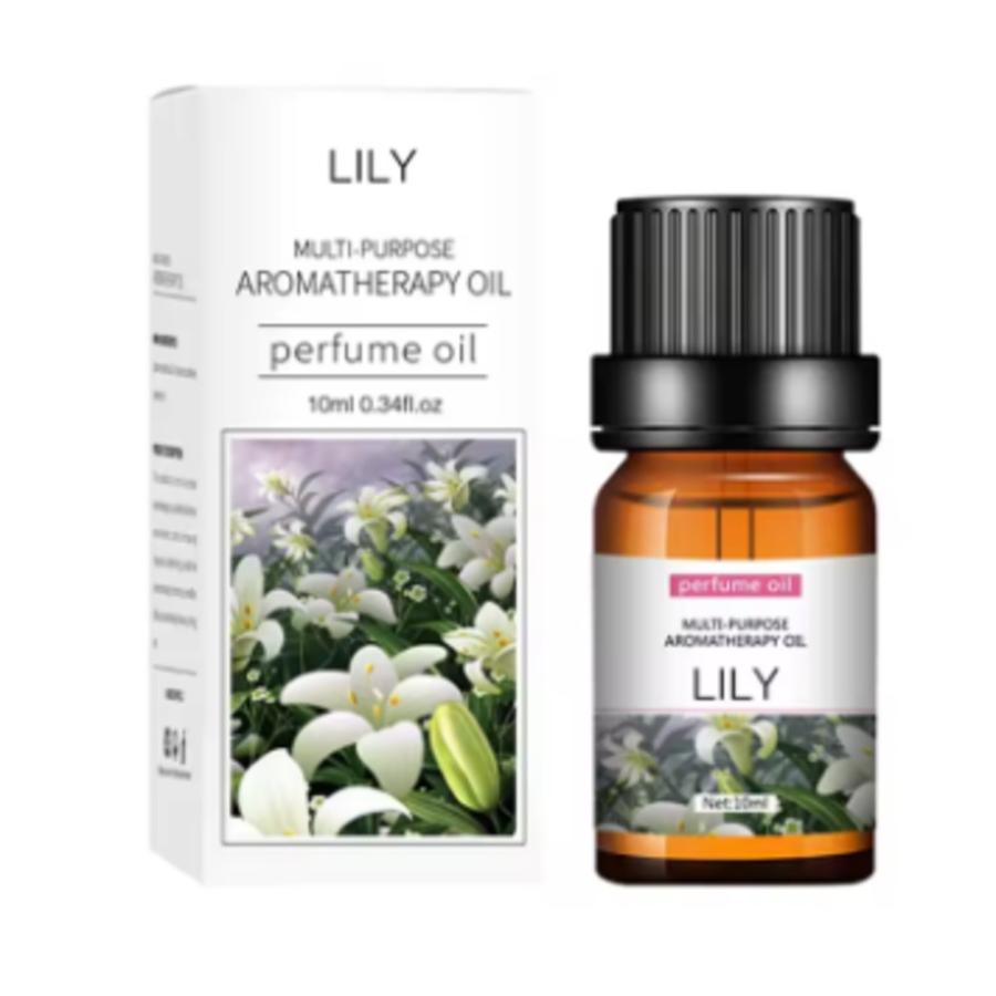 人気 オイル リラックス アロマ ディフューザー マッサージ 10ml 香水 百合 リリー