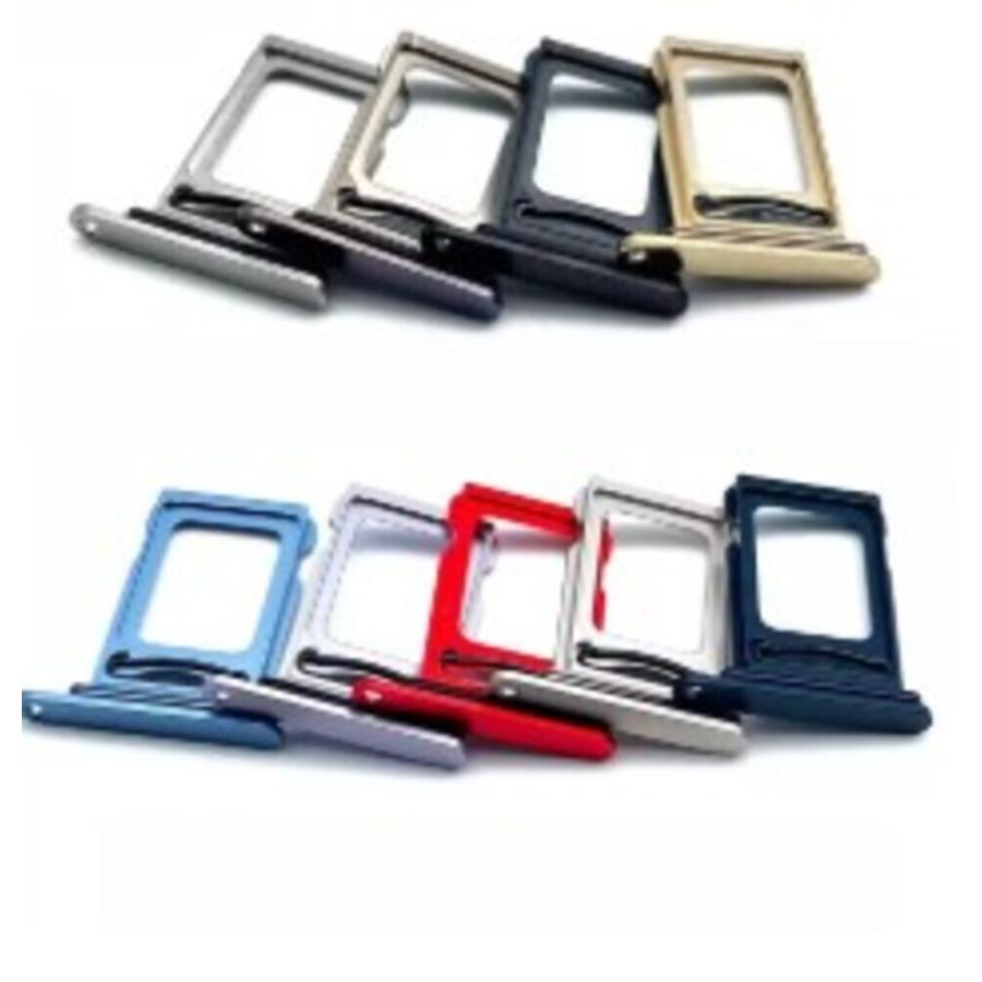SIMカード ダブルスロット シムトレイ  iPhone14 14Pro 14ProMax レッド