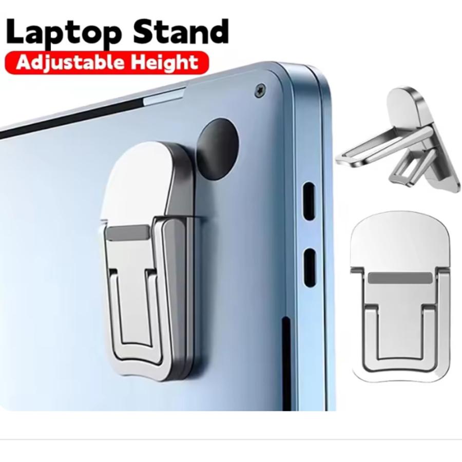パソコン スタンド 折りたたみ式 高さ調整可能 ポータブル ラップトップスタンド 薄型  
