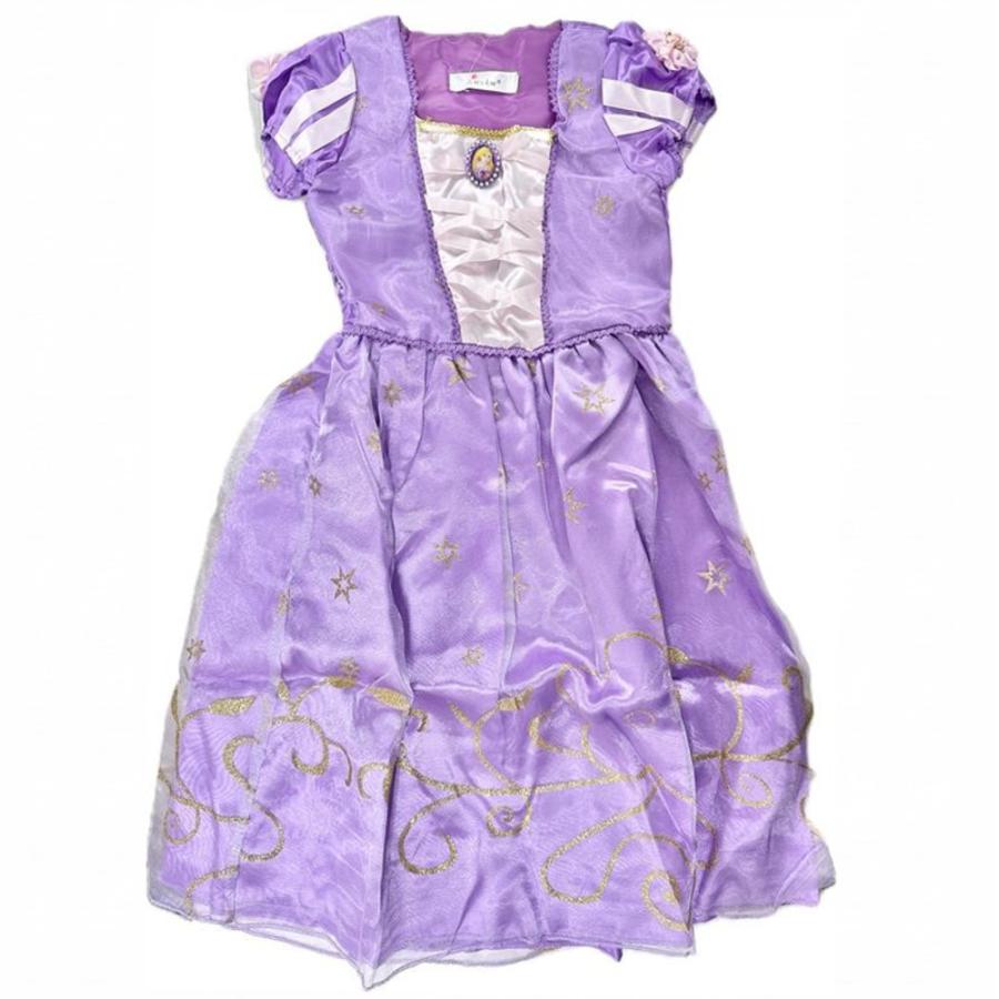 ラプンツェル風 キッズ プリンセスドレス 110cm ハロウィン クリスマス パーティ なりきり  110