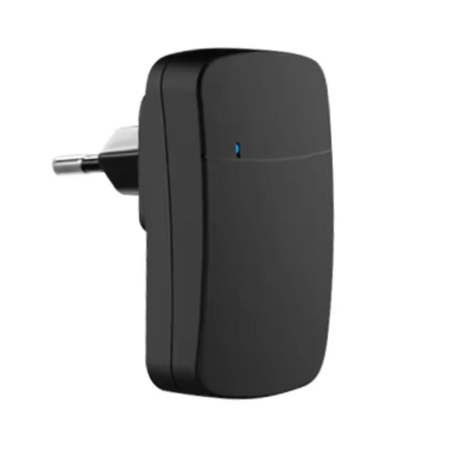 防水 ワイヤレス ドアベル 屋外対応 ハウスチャイム 300mリモコン 38着信音 ブラック