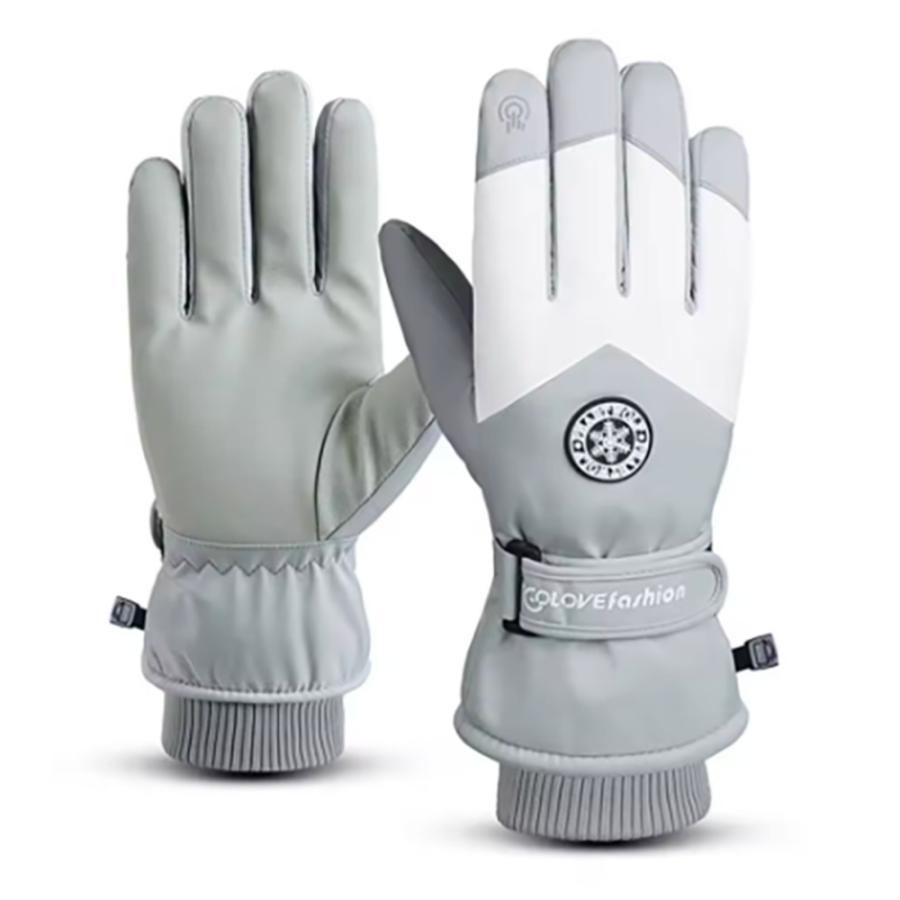 バイク レディース メンズ スマホ対応 防水 作業用 通勤 自転車 滑り止め 防寒 保温 厚手 お出  白