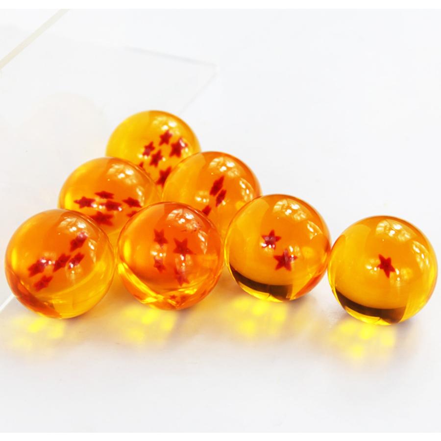 7個セット ドラゴンボール 水晶球セット 3.5CM 7星 クリスタル
