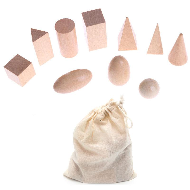 立体パズル モンテッソーリ キッズ 子ども おもちゃ 木製 教育 知育 パズル 幾何学 積み木 