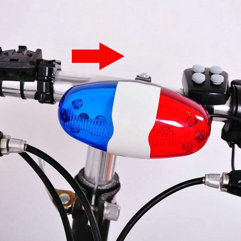 自転車 サイレン ライト 警告音 アラーム ブザー LEDライト ハンドル