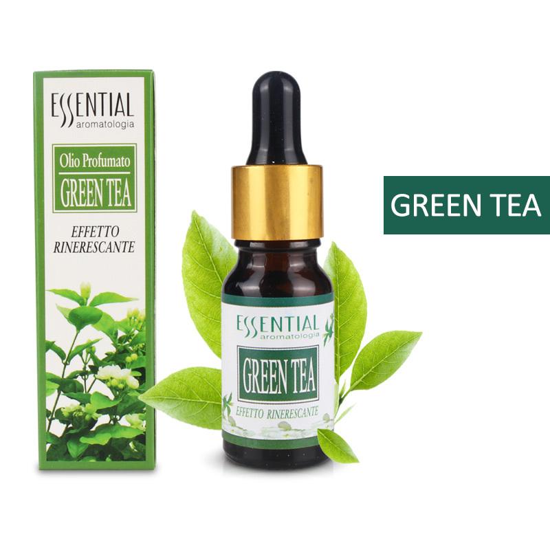 アロマオイル グリーンティー 10ml エッセンシャルオイル 精油 水溶性オイル  緑茶