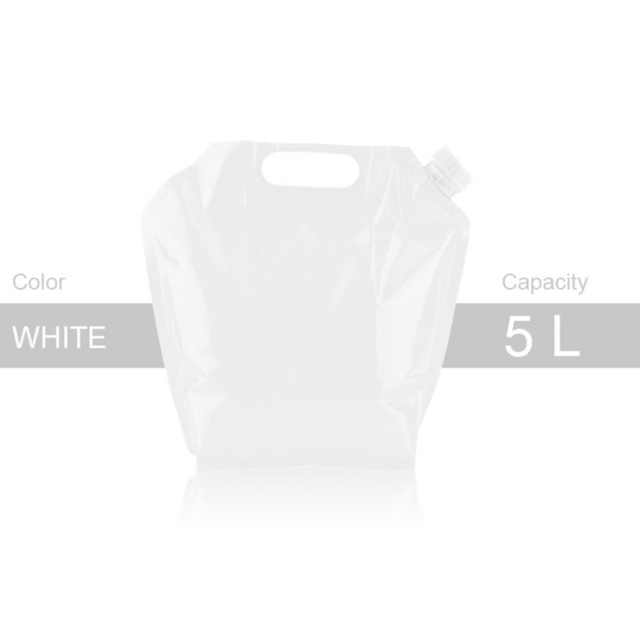 折り畳み バケツ 防災 約5L ウォーターバッグ 大容量 屋外 軽量 飲料水 コンパクト 水タンク 