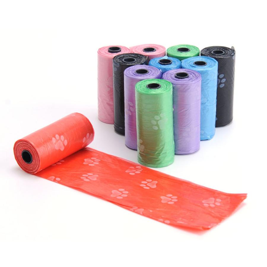 お得 まとめ買い ペット用 ペット用品 お散歩 ワンちゃん ゴミ袋 イヌ トイ  カラフル-M