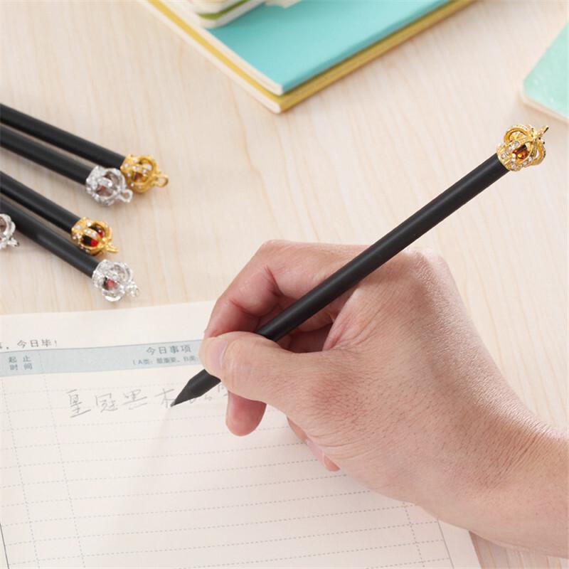 クラウン スケッチ ダイヤモンドヘッド オフィス用品 ステーショナリー 文房具 勉強 Gold
