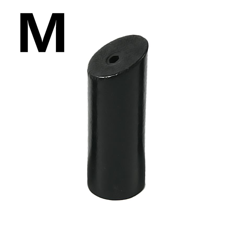 壁掛けコートフック 天然木ハンガー 装飾 ハンドバッグ ウォールフック ハット Mブラック M-ブラック