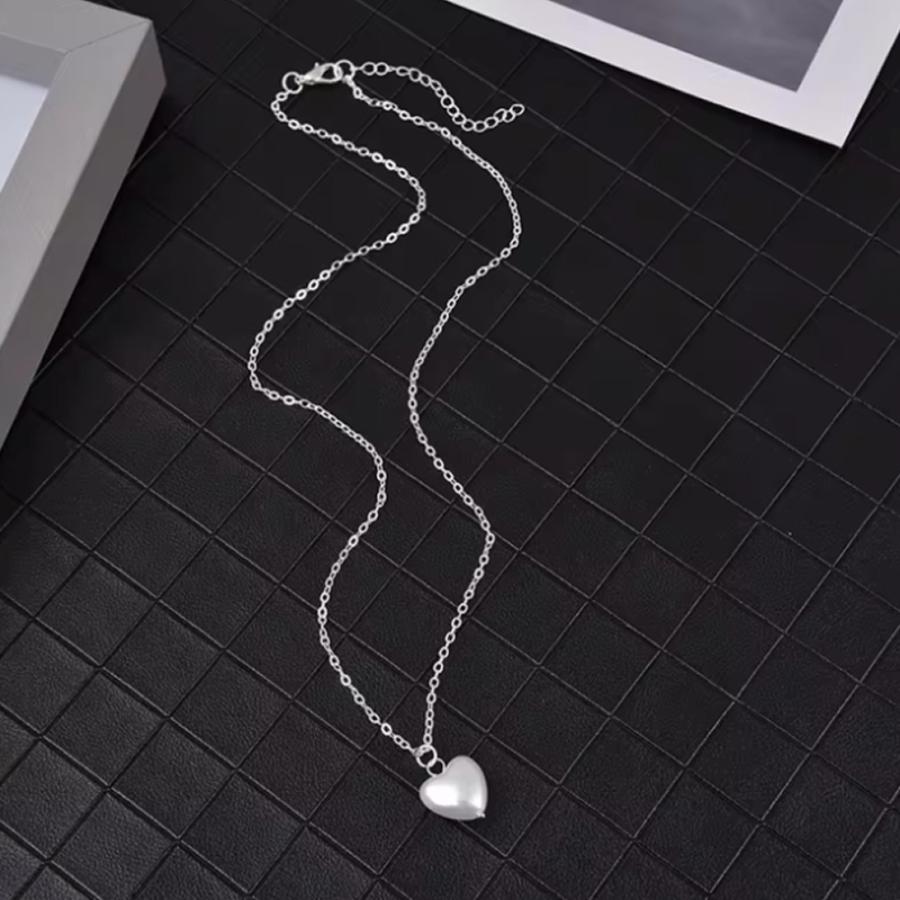 ブランド レディース ギフト チェーン 結婚式 パーティー ジュエリー ネックレス ペンダント 銀色