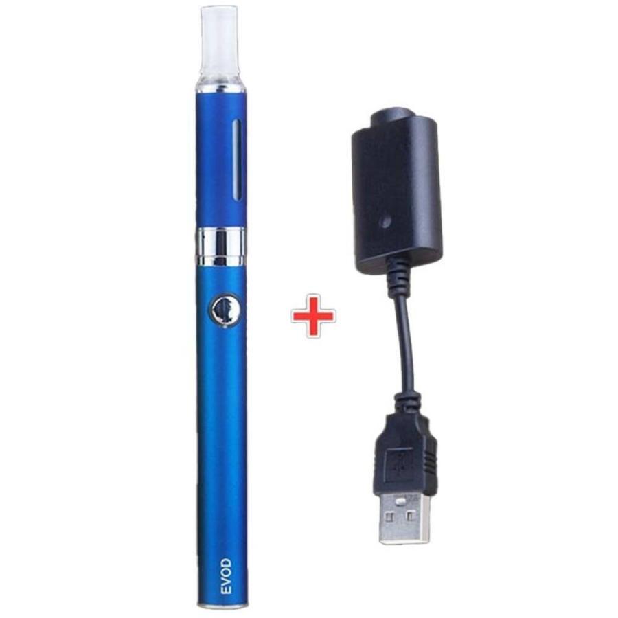 EVOD MT3 電子タバコキット 510 エゴ スレッド バッテリー 900mah   青-900mah