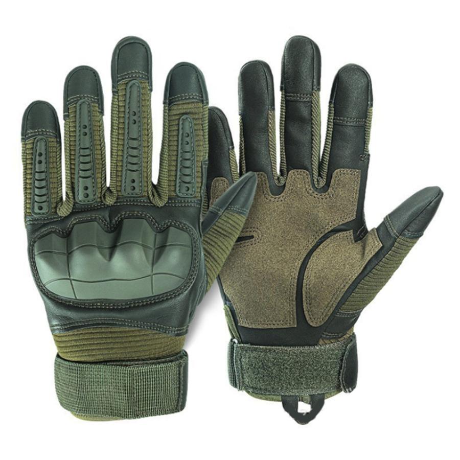 手袋 バイク 自転車 サイクリング サバイバル グローブ  アーミーグリーン-M