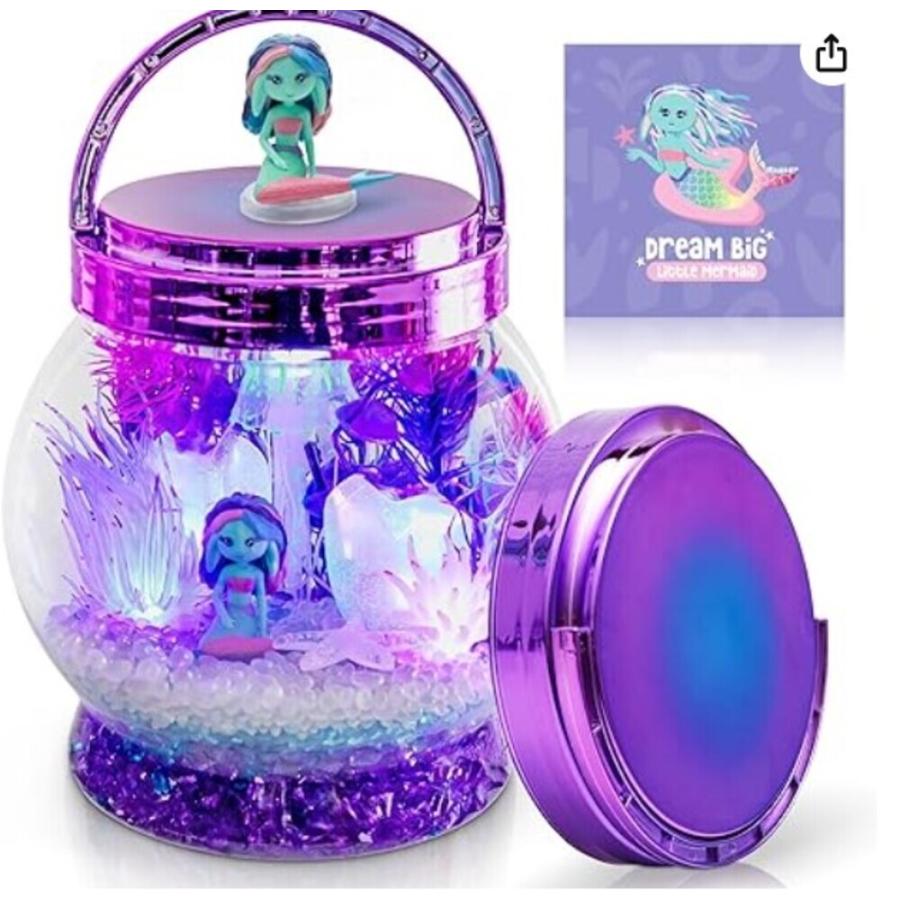 光る 水球 インテリア グッズ デスクトップ ライト マーメイド 人魚 プレゼント マーメイド