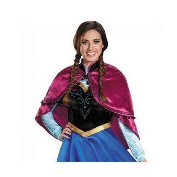 アナと雪の女王 コスプレ アナ アナ雪 チロリアン ケープ付 ドレス