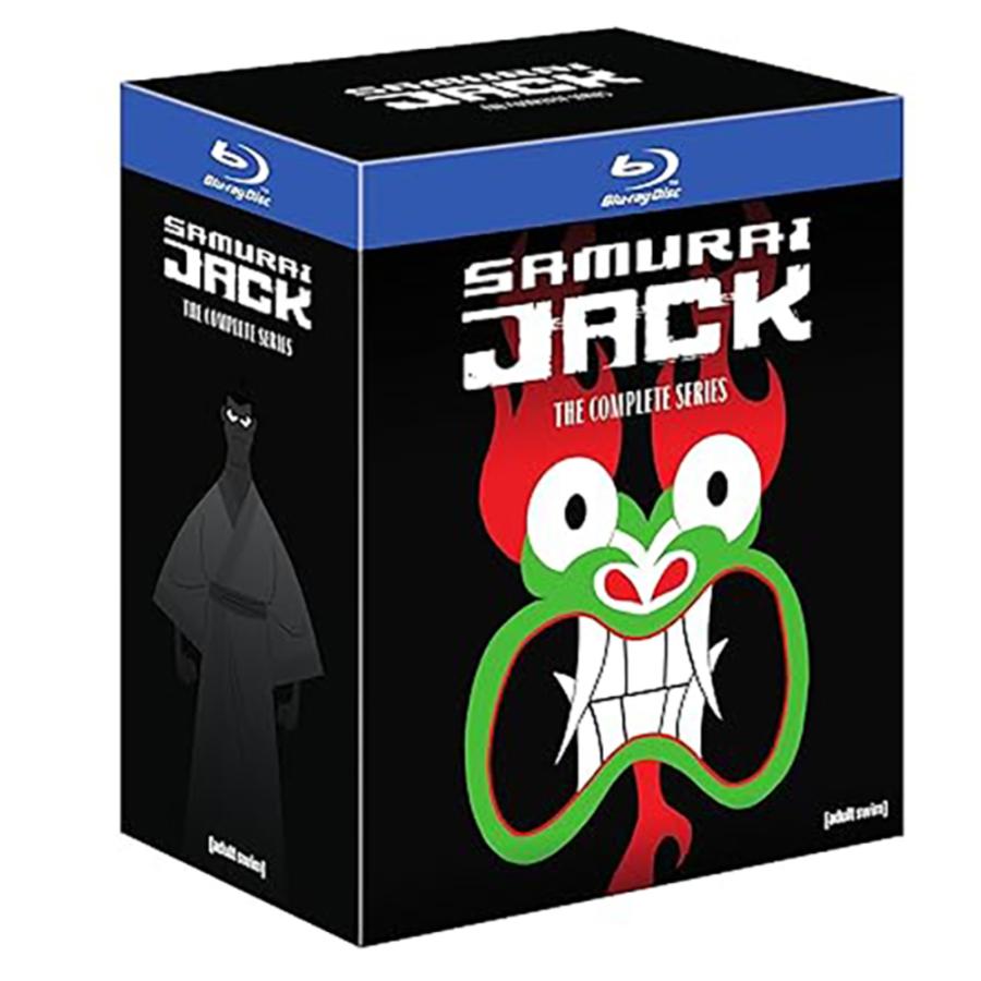 Samurai Jack サムライジャック Seasons 1-5 Blu-ray 英語 英会話 