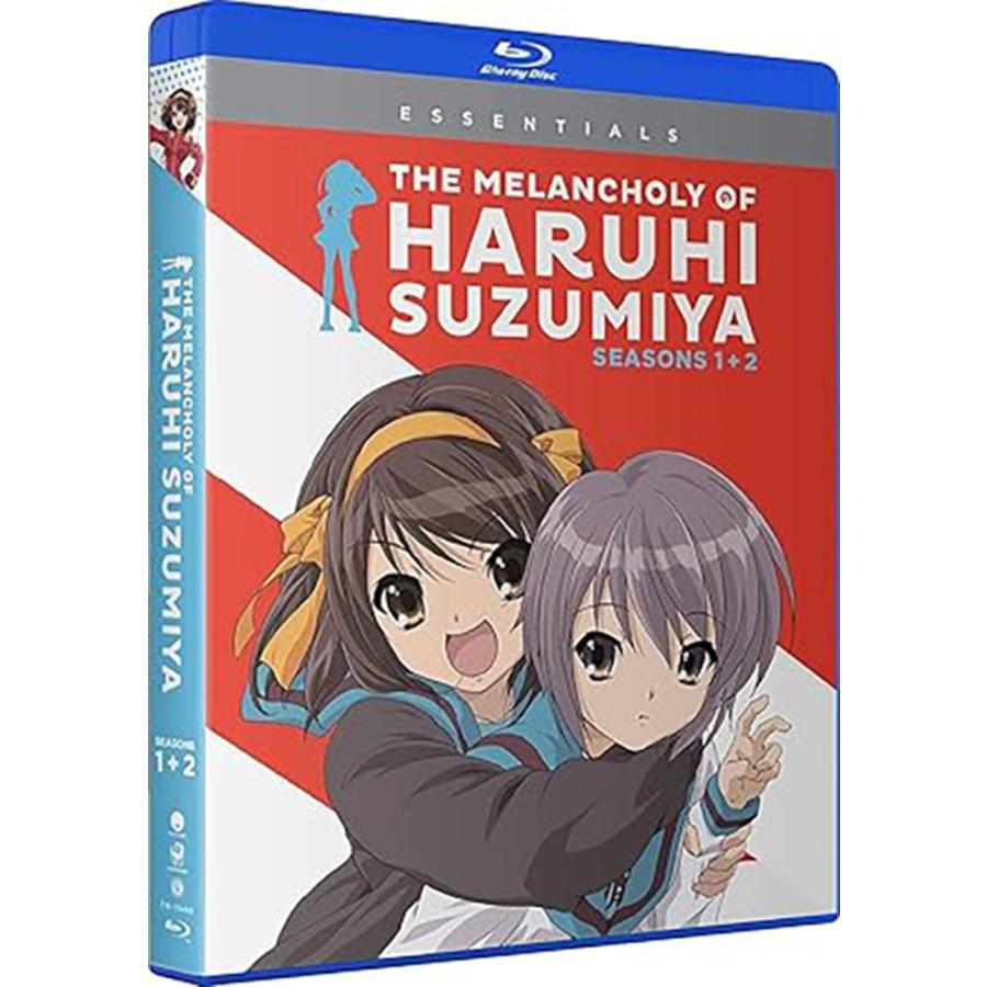 涼宮ハルヒの憂鬱 シーズン 1 2  エッセンシャル ブルーレイ デジタル Blu-ray