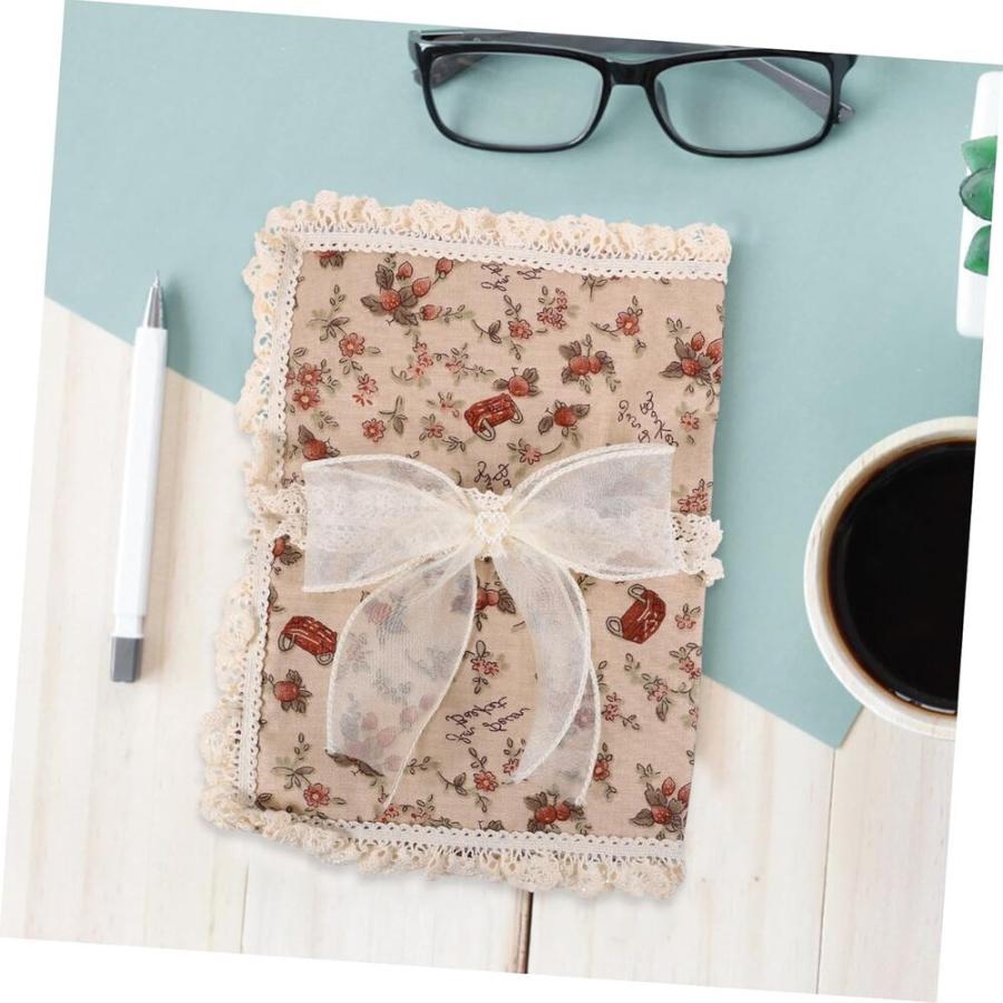 ブックカバー 手帳 本用 レースブックカバー おしゃれ アンティーク 耐摩耗性 防傷 保護 