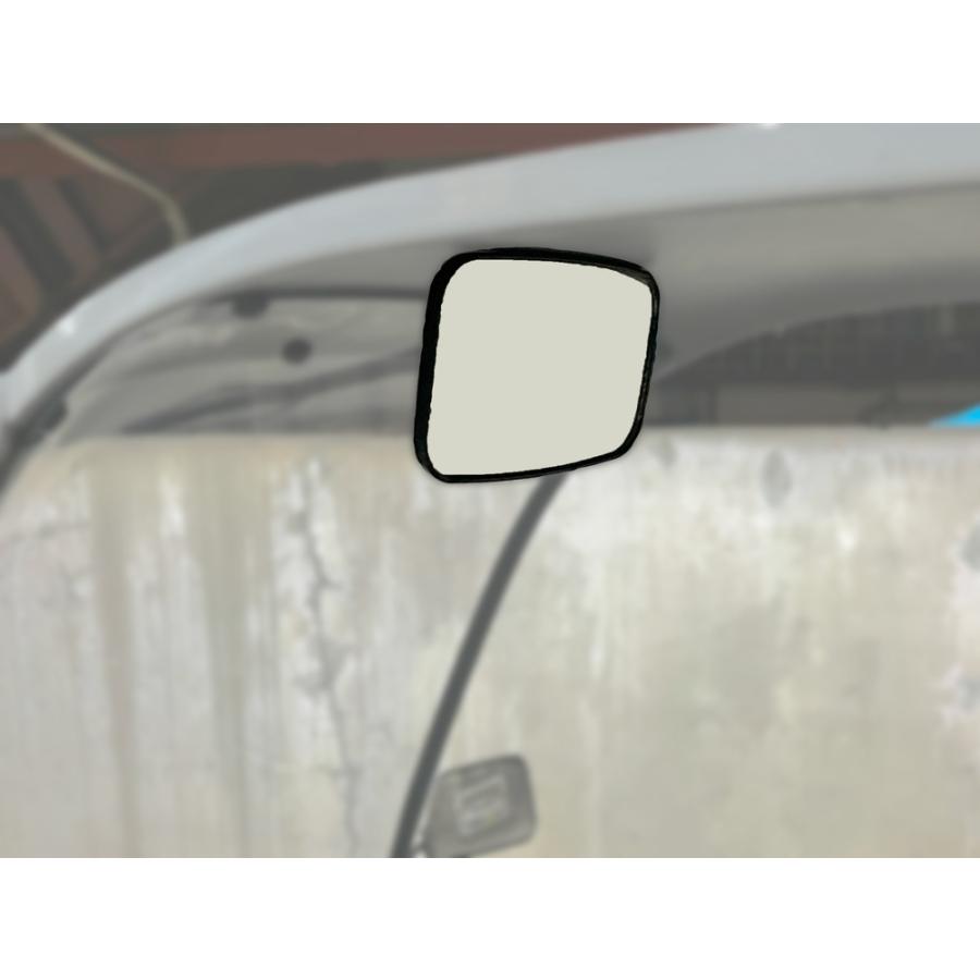 バックミラー ジャイロキャノピー ホンダ  TA03 TA02 用 簡単設置  デリバリー ミラー 