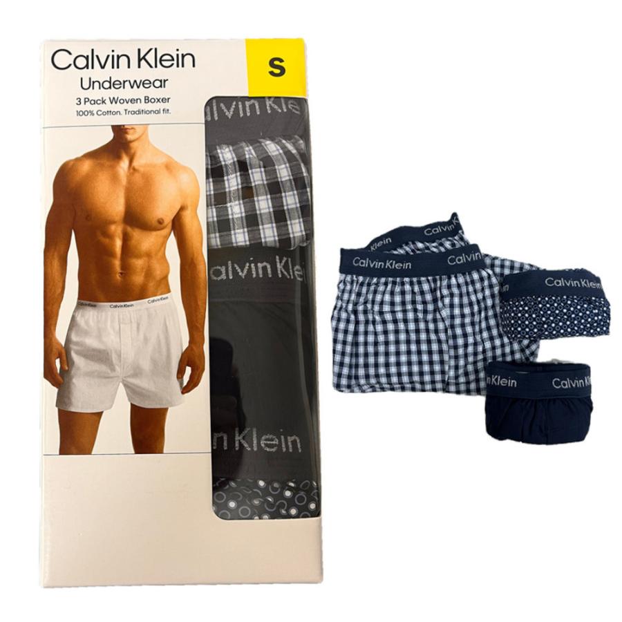 Calvin Klein カルバンクライン ボクサーパンツ 3枚組 綿100%