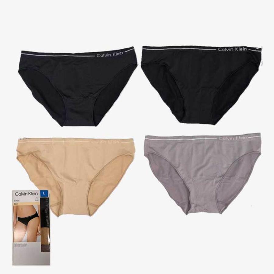 カルバンクライン Calvin Klein レディース ビキニ ショーツ 4枚セット  ストレッチ
