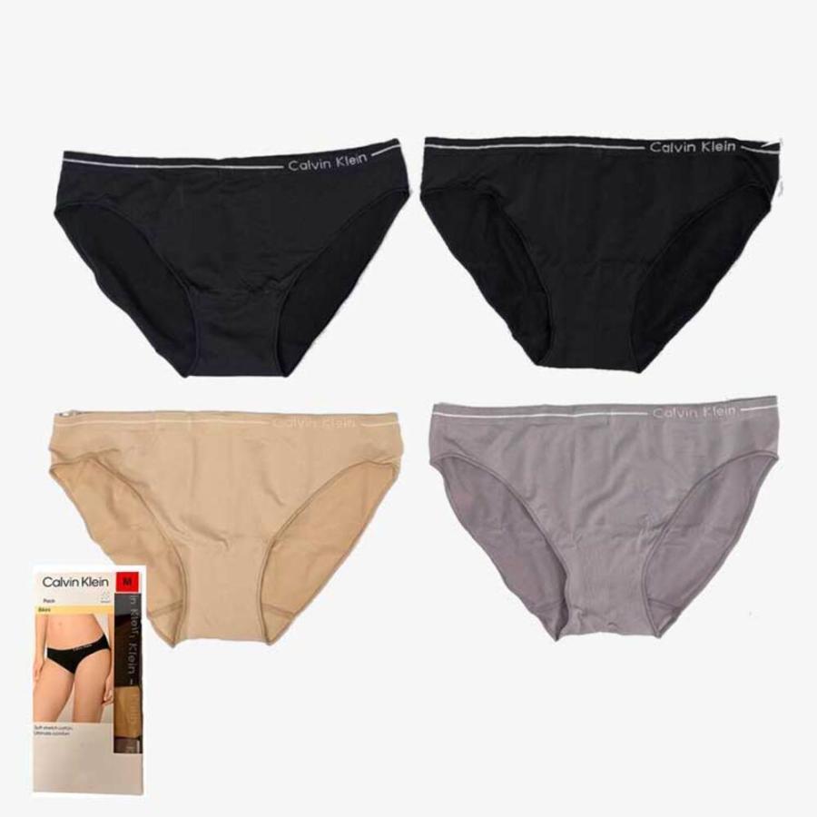 カルバンクライン Calvin Klein レディース ビキニ ショーツ 4枚セット  ストレッチ