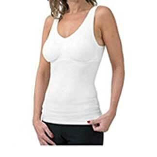 ブラジャー キャミシェイパー 補正下着 タンクトップ カップ付き インナー ノンワイヤー 女性 白XL