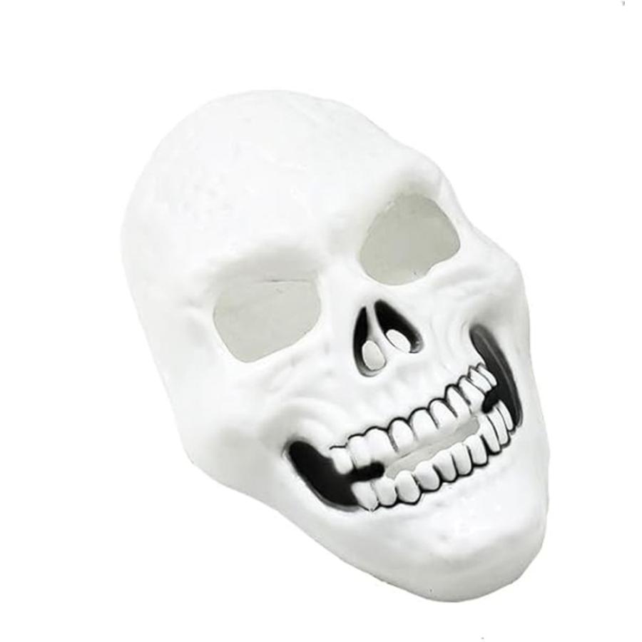 骸骨 お面 マスク ハロウィン 仮面 頭蓋骨 白黒 ホラー コスプレ