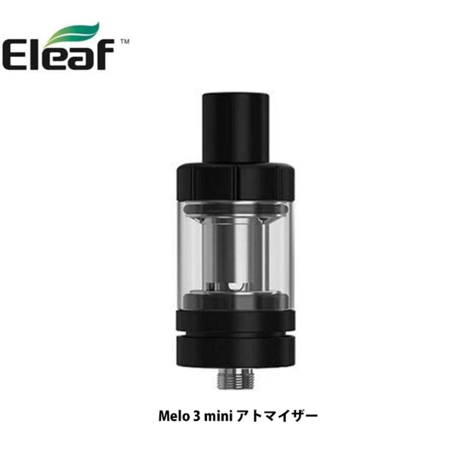アトマイザー Eleaf MELO 3 mini 2ml リキッド ピコ メロ3 Pico ブラック