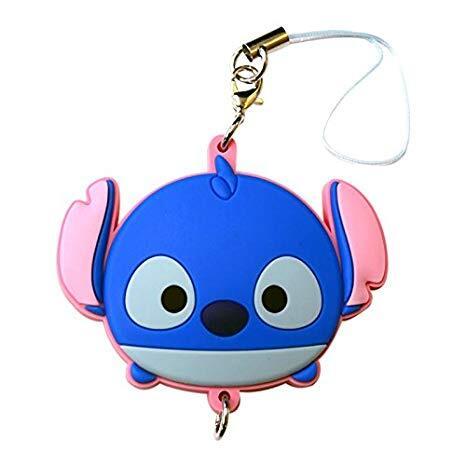 ディズニー ツムツム ラバーストラップ スティッチ アクセサリー かわいい チャーム 推し活 キーホルダー 