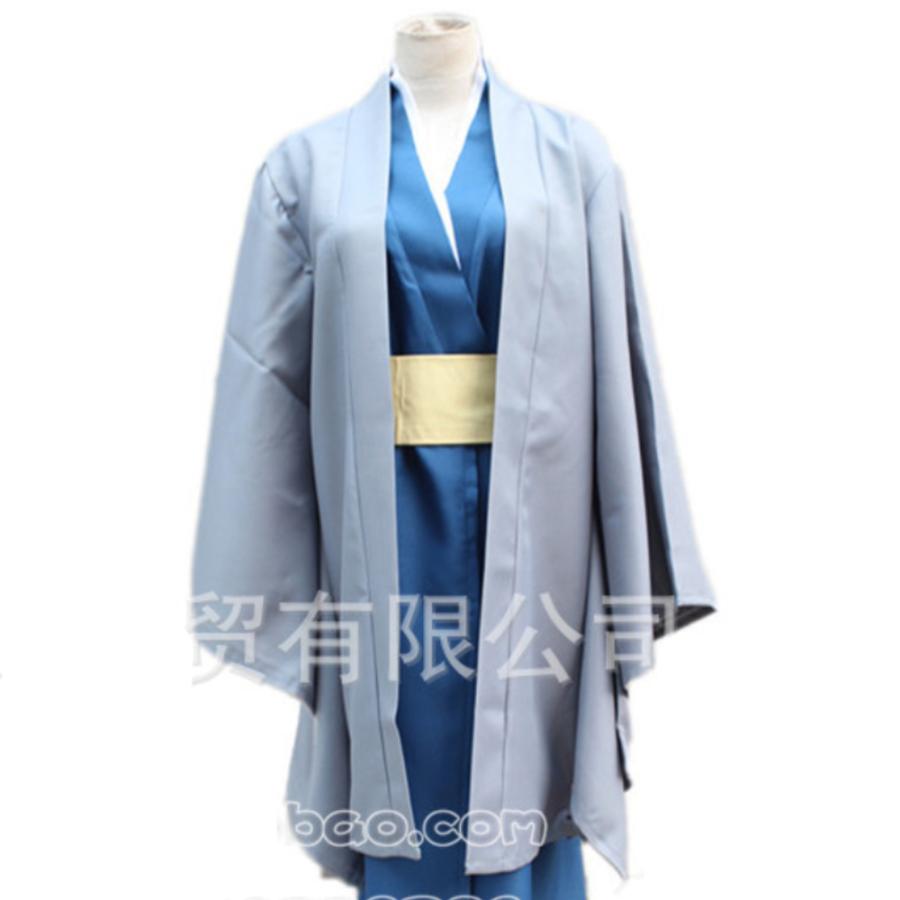 銀魂 桂小太郎 コスプレ 衣装  かつらこたろう ヅラ 着物 和服 コスチューム 男女共用 ハロウィン   M