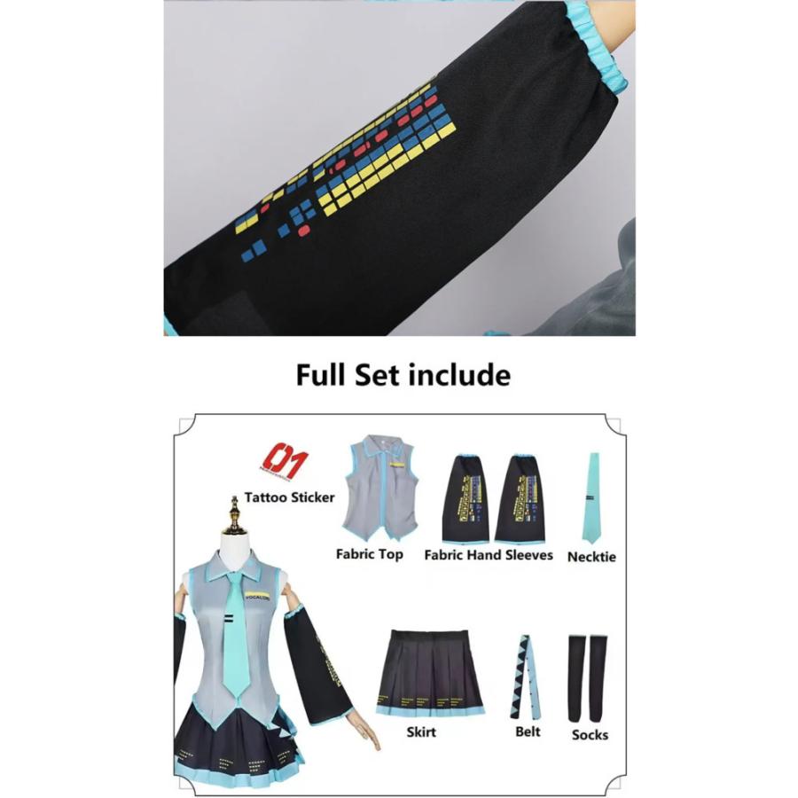 初音ミク コスプレ 衣装 ボカロ VOCALOID コミケ コスチューム