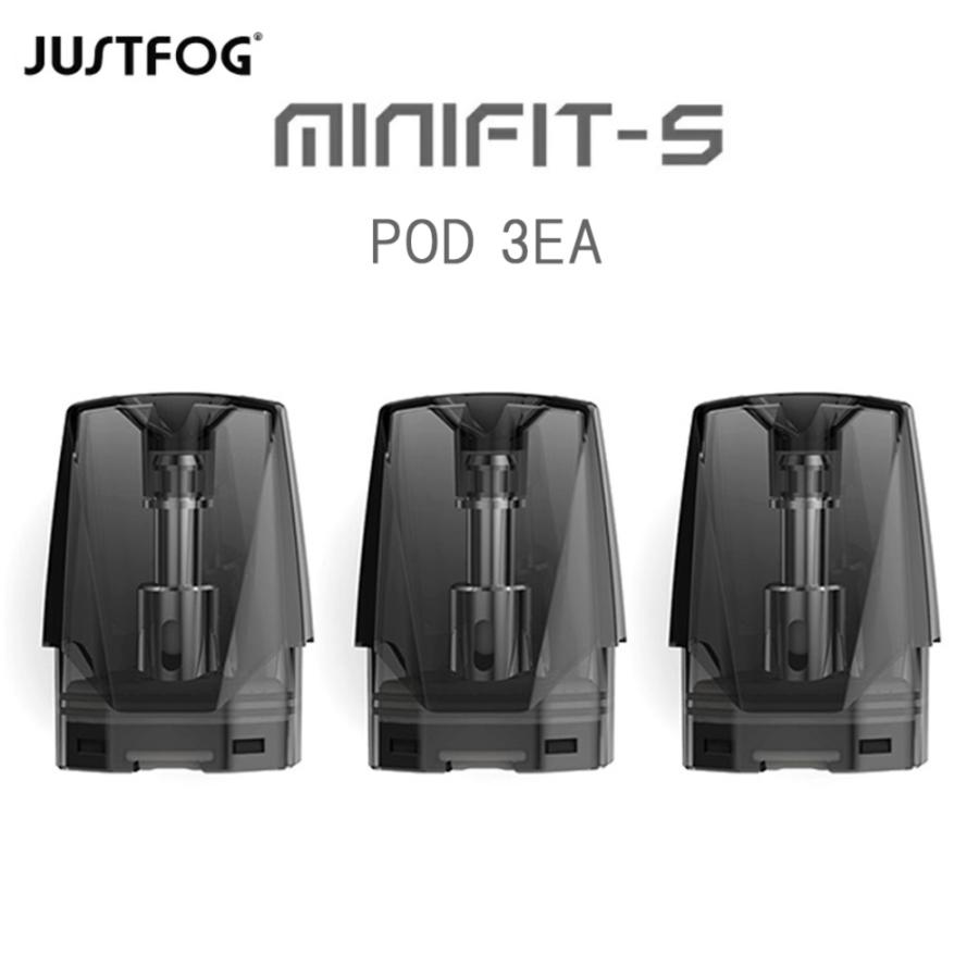ジャストフォグ Justfog Minifit-s plus用 ポッド カートリッジ ミニフィット 3EA 