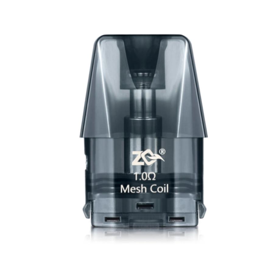 ゼットキュー ZQ Xtal SE ポッド カートリッジ 交換用ポッド 4個入り      メッシュ1.0ohm