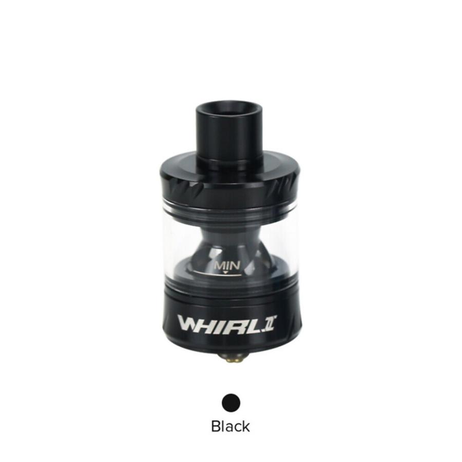 ユーウェル ホワール2 Uwell Whirl II タンク アトマイザー 3.5ml 510スレッド ブラック