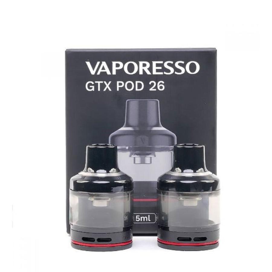 80 Go 5ml GTX ポッドカートリッジ Vaporesso ベポレッソ 2個入り 