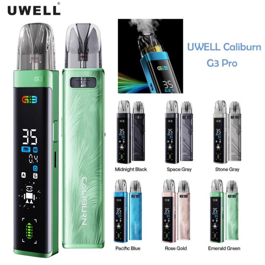 ユーウェル UWELL Caliburn G3 P  6エメラルドグリーン
