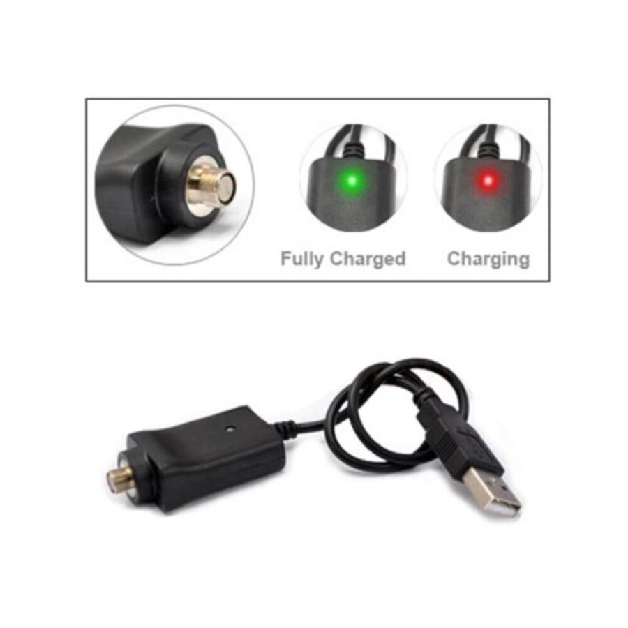 電子タバコ USB 充電ケーブル 充電器 ねじ式 510 EVOD / eGo-T 